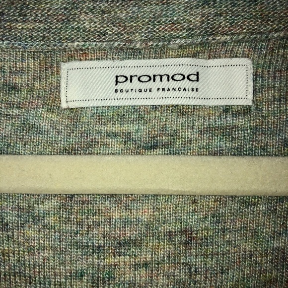 Flattering Promod Speckled Blue Sweater - Picture 2 of 2